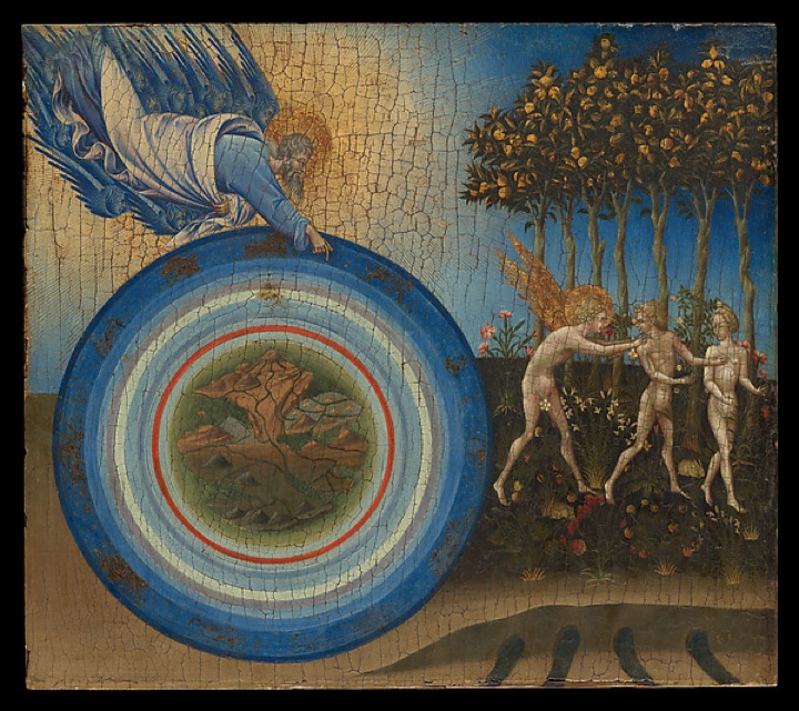 Stvoření světa a vyhnání z ráje, Giovanni di Paolo (Giovanni di Paolo di Grazia)
