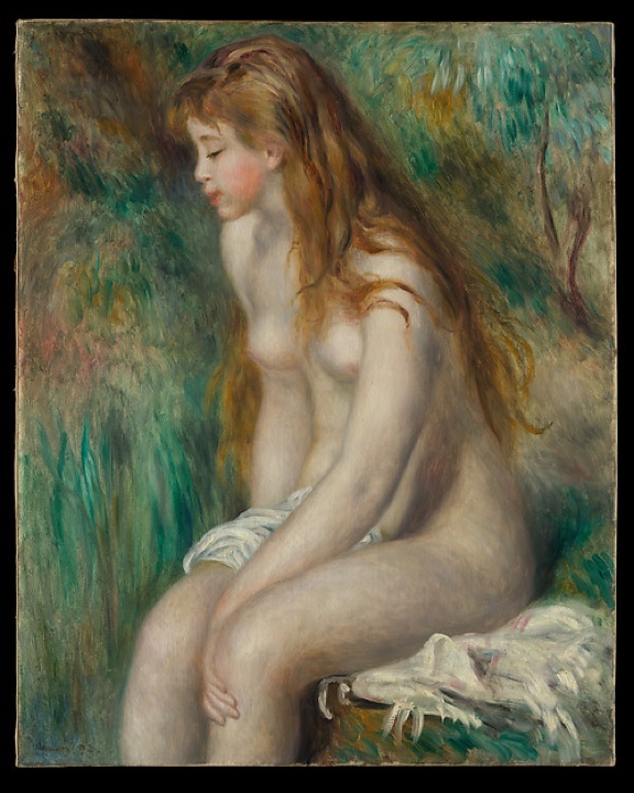 Koupající se dívka, Pierre-Auguste Renoir