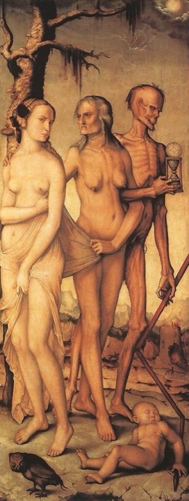 Tři věky člověka a Smrt, Hans Baldung Grien