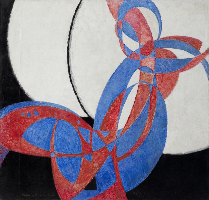 Amorfa. Dvoubarevná fuga, František Kupka