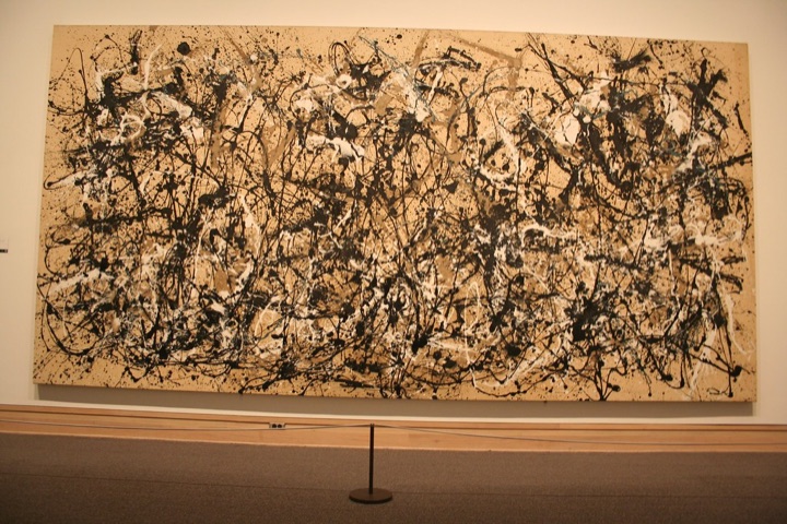 Podzimní rytmus (číslo 30), Jackson Pollock