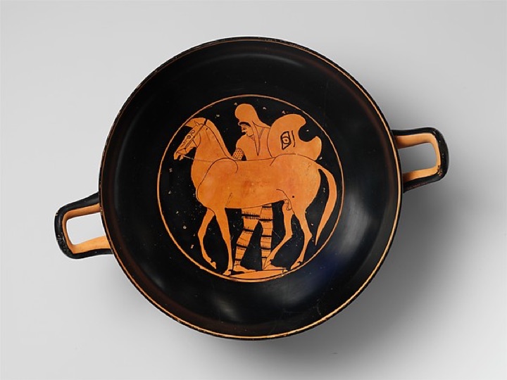 Kylix s koňmi, Painter of Berlin 2268