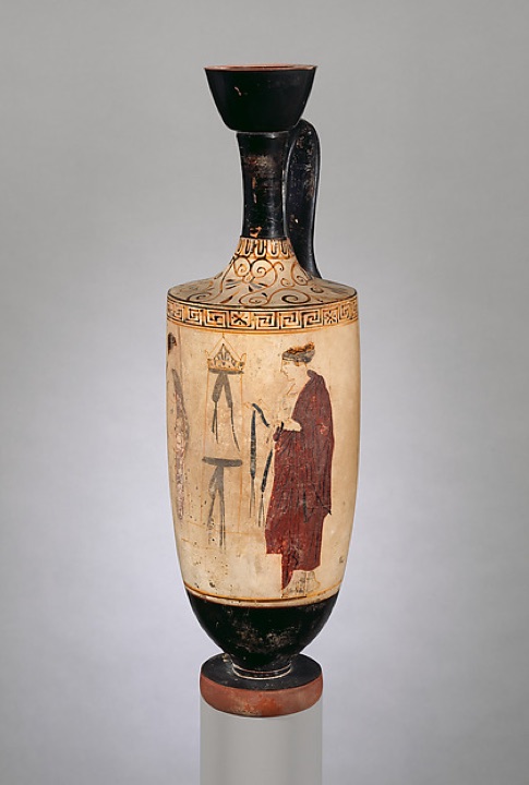 Bělolekythos s funerálním námětem, Achilles Painter