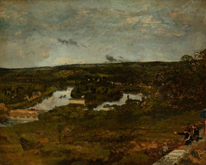 Kamenný most u Meudonu, Théodore Rousseau