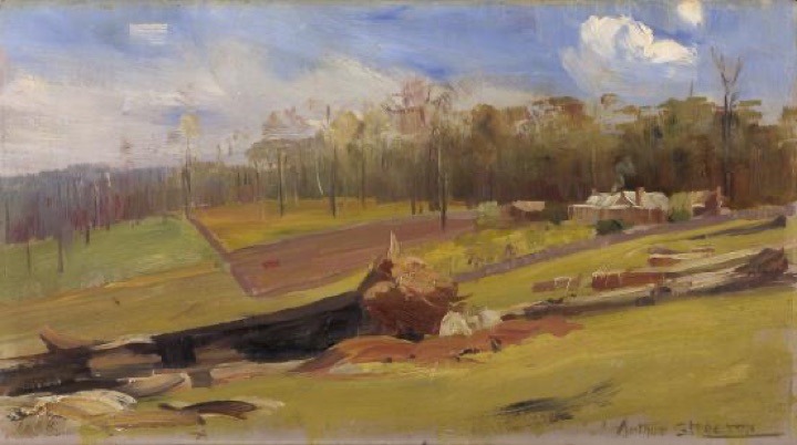 Sídlo J. Walkera, Esq., Gembrook, Arthur Streeton