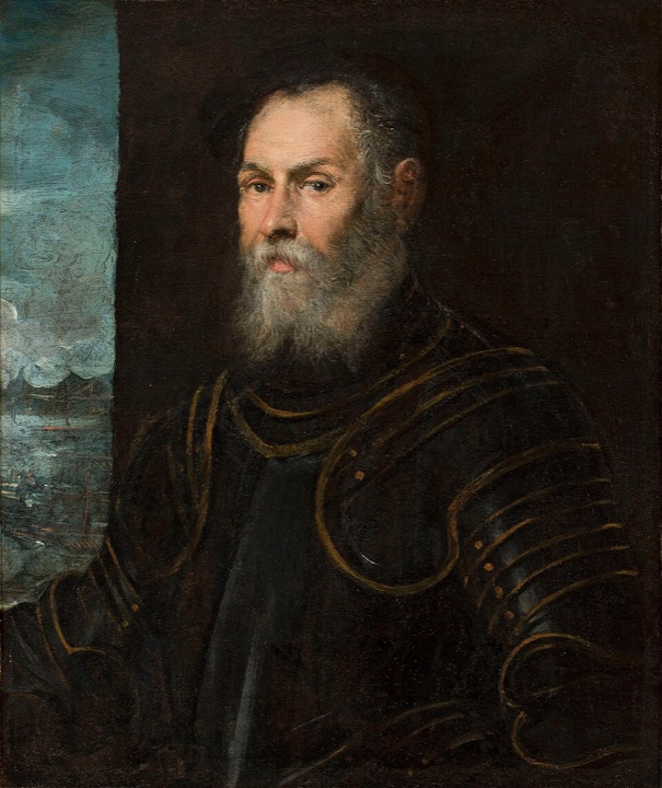 Portrét benátského admirála, Jacopo Tintoretto