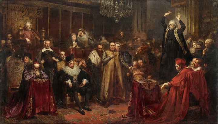 Skargovo kázání, Jan Matejko