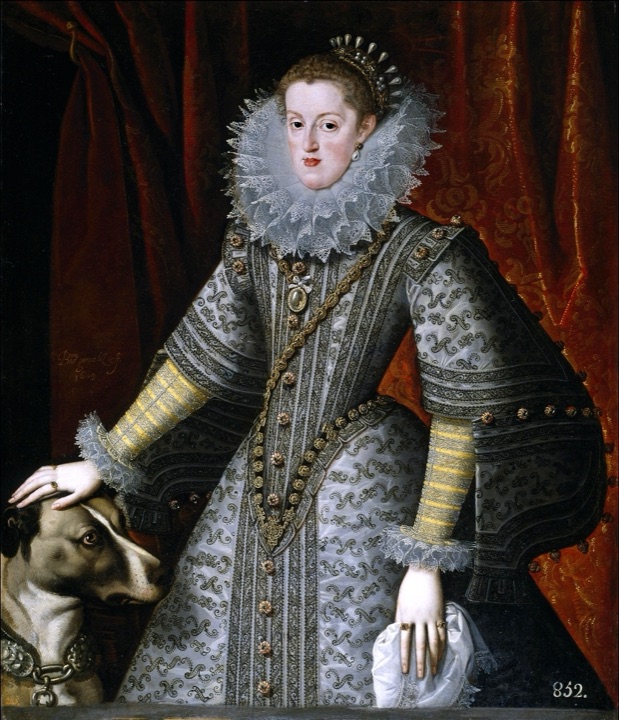 Královna Markéta Habsburská, Bartolomé González y Serrano
