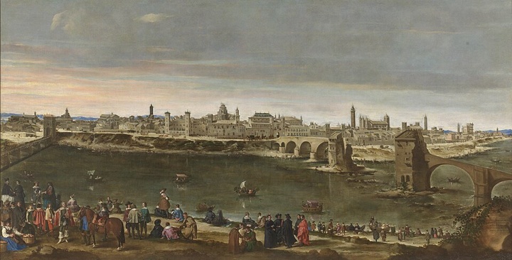 Vista de Zaragoza en 1647, Juan Bautista Martínez del Mazo