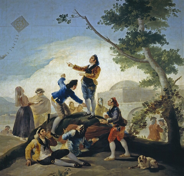 Papírový drak, Francisco Goya