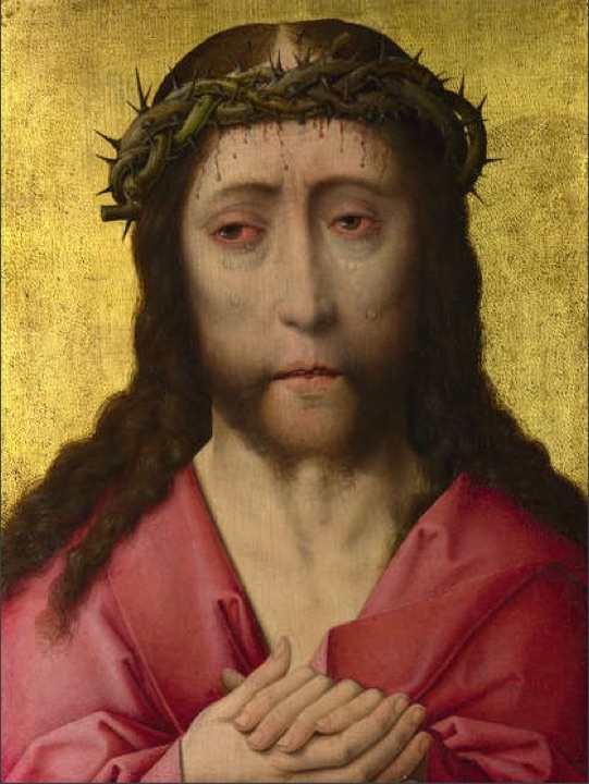 Kristus korunovaný trním, neznámý autor — National Gallery, London