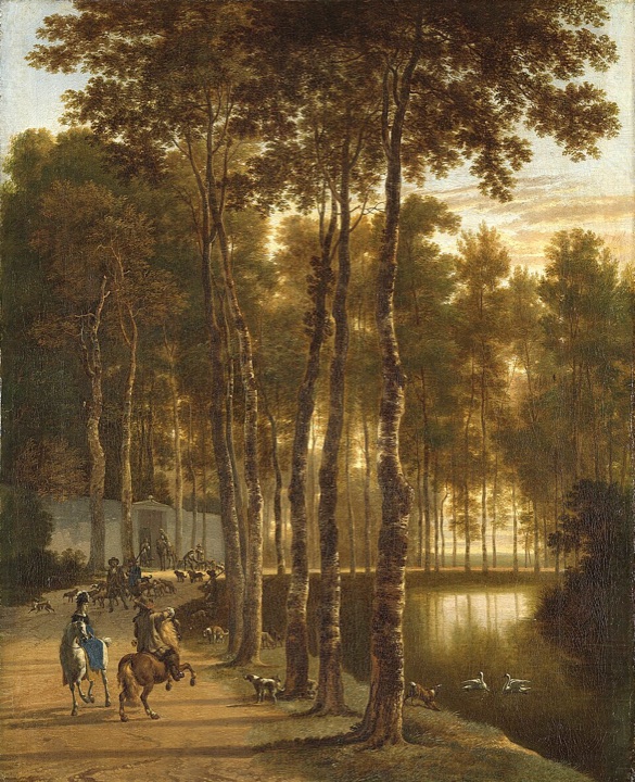 Březová alej, Jan Hackaert