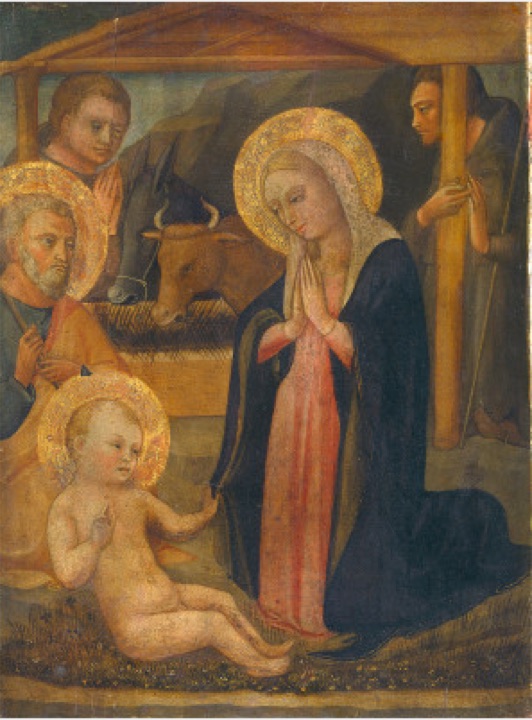 Klanění Ježíškovi, neznámý autor — National Gallery of Art, Washington