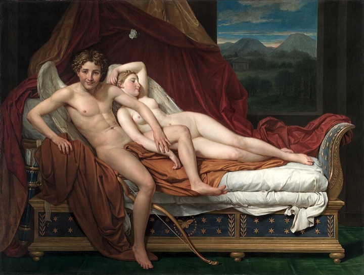 Amor a Psyché, Jacques-Louis David