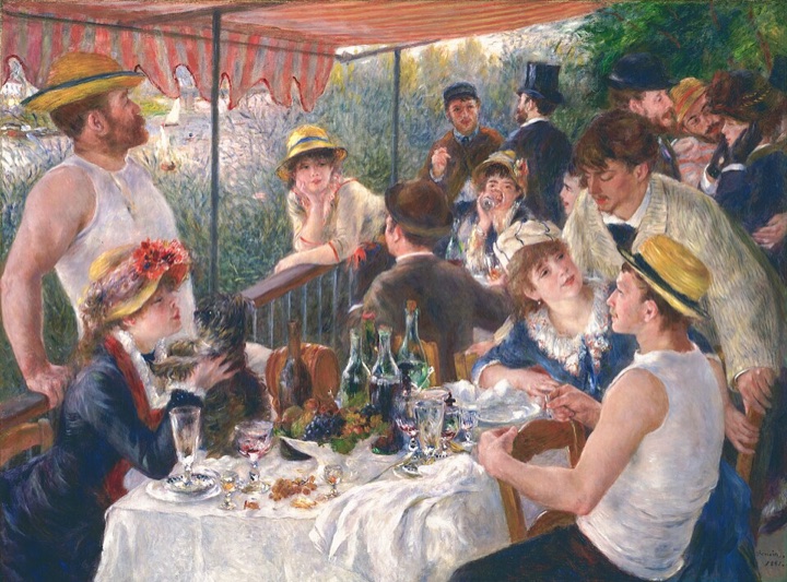 Snídaně veslařů, Pierre-Auguste Renoir