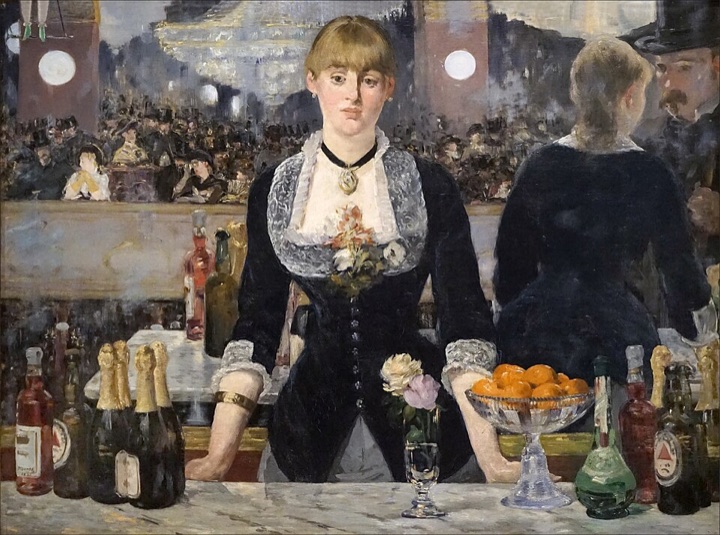 Bar ve Folies-Bergère, Édouard Manet