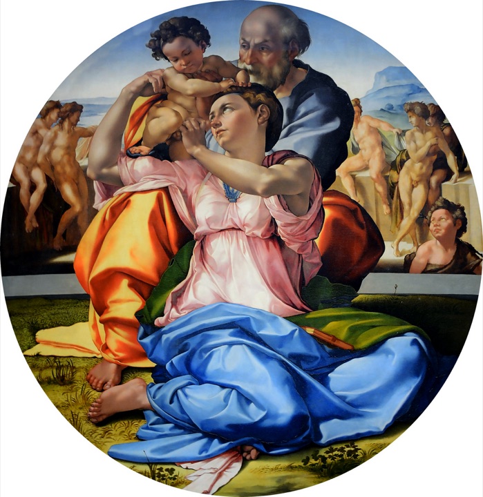 Doniho tondo, Michelangelo Buonarroti