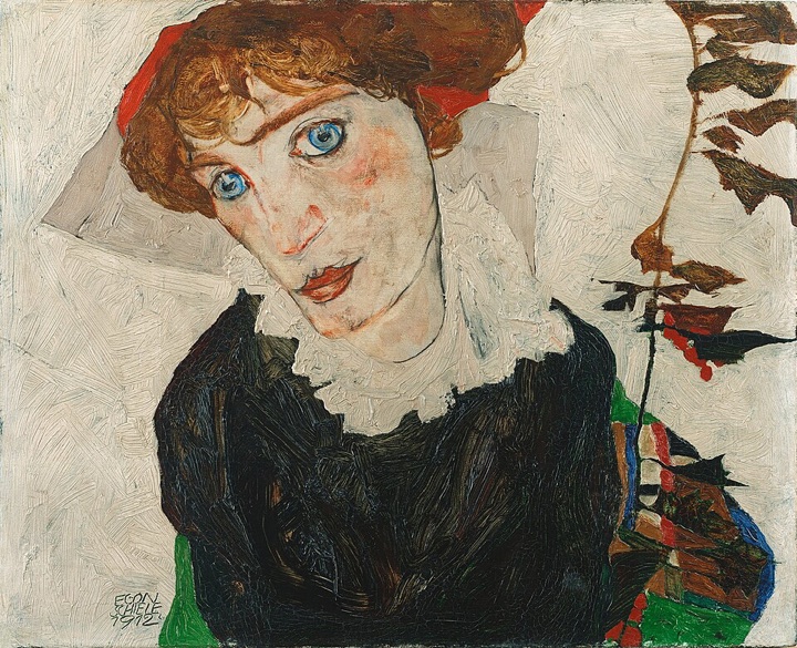Portrét Wally, Egon Schiele