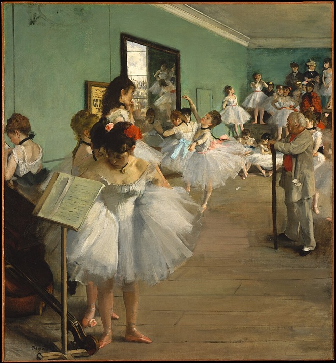 Taneční třída, Edgar Degas