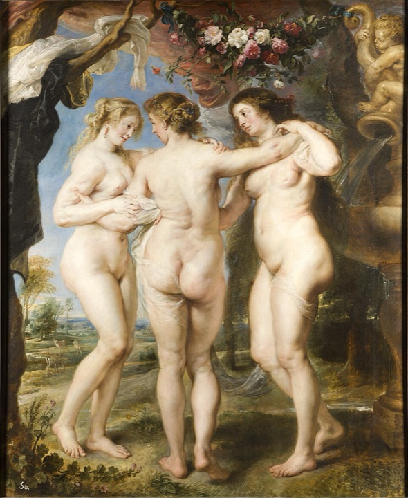 Tři Grácie, Peter Paul Rubens