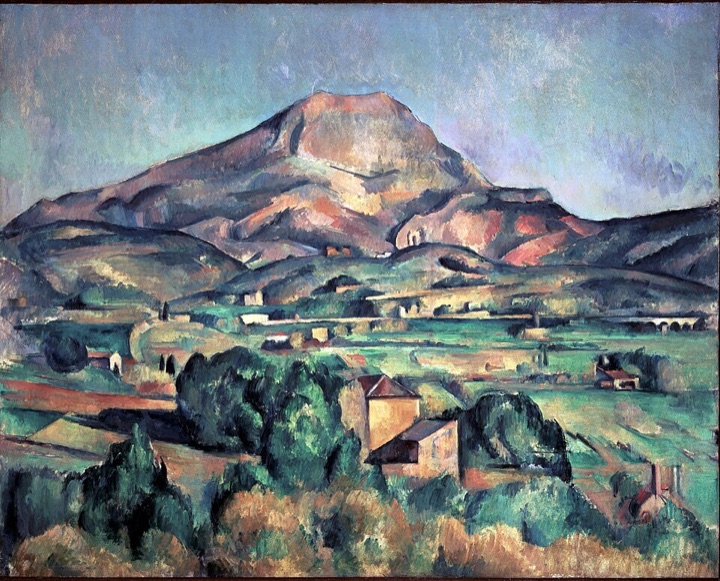 Hora Sainte-Victoire z Bellevue, Paul Cézanne