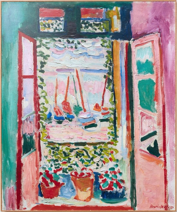 Otevřené okno v Collioure, Henri Matisse