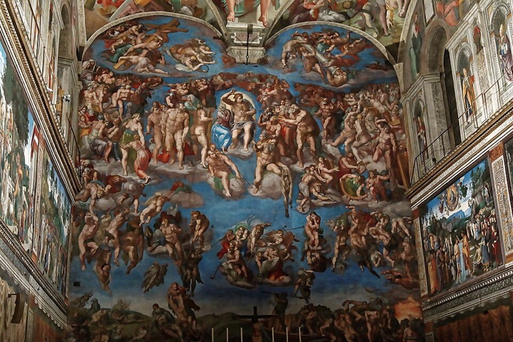 Poslední soud, Michelangelo Buonarroti