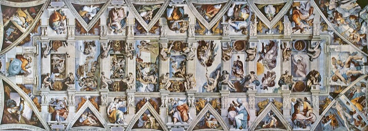 Strop Sixtinské kaple, Michelangelo Buonarroti