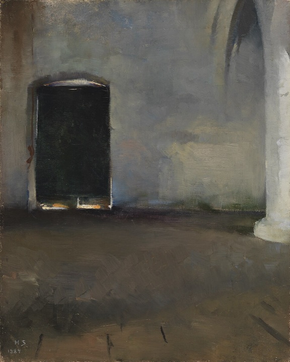 Dveře, Helene Schjerfbeck