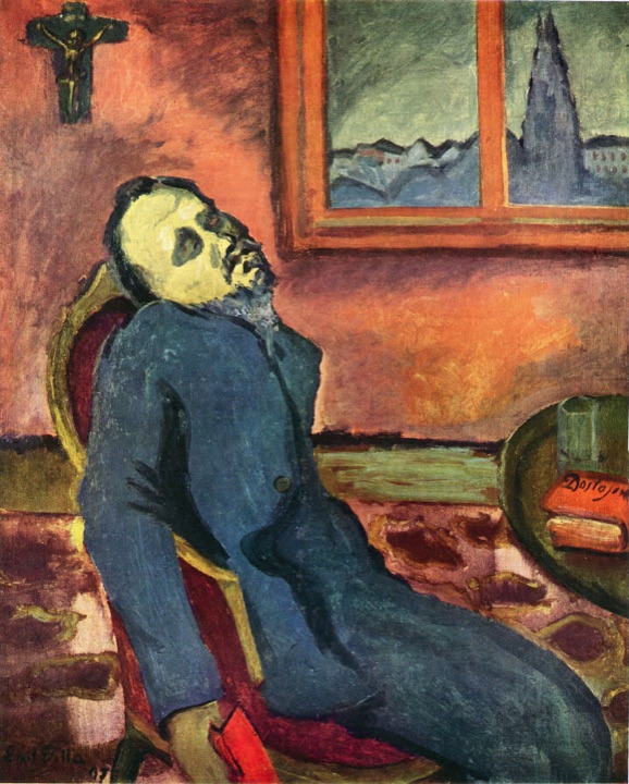Čtenář Dostojevského, Emil Filla