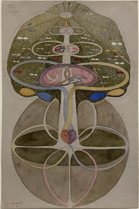 Strom poznání č. 1, Hilma af Klint