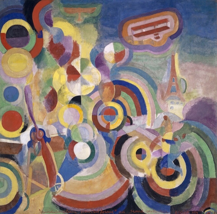 Pocta Blériotovi, Robert Delaunay