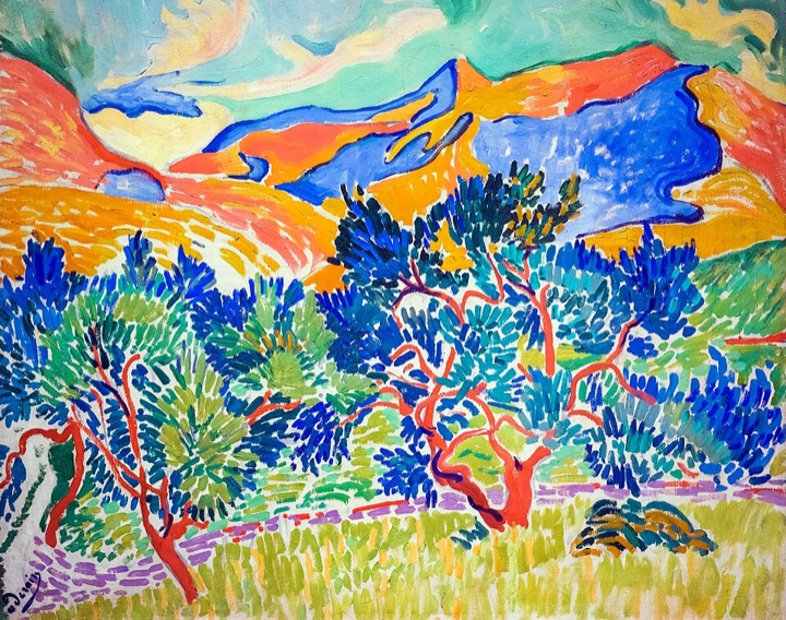 Hory u Collioure, André Derain