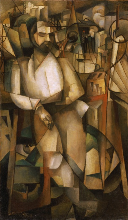 Muž na balkoně, Albert Gleizes