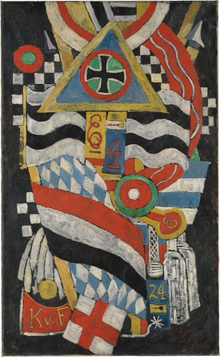 Portrét německého důstojníka, Marsden Hartley
