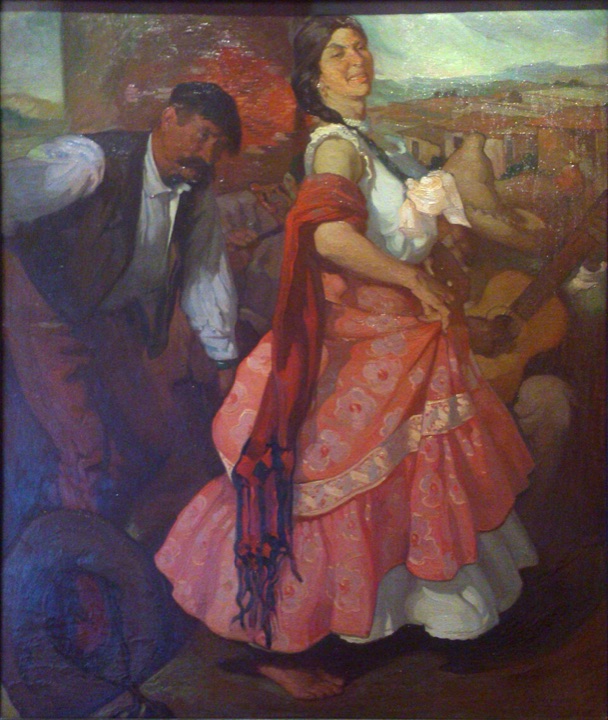 Jarabe (Lidový tanec), Saturnino Herrán