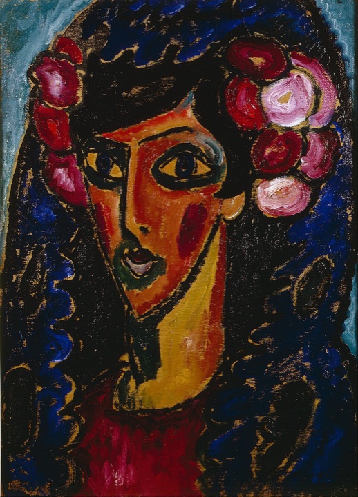 Modrá mantila, Alexej von Jawlensky