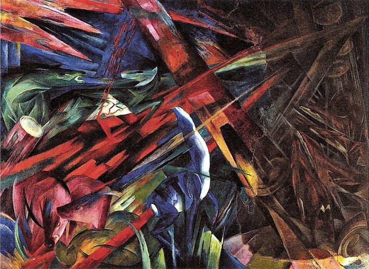 Osud zvířat, Franz Marc