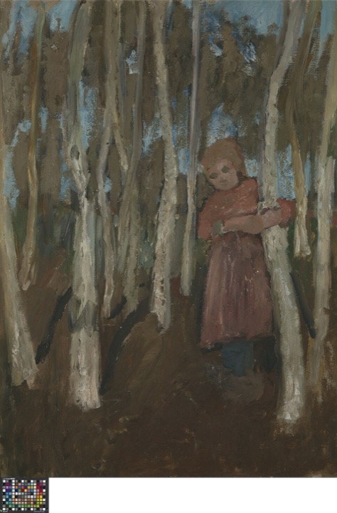 Dívka v březovém lese, Paula Modersohn-Becker