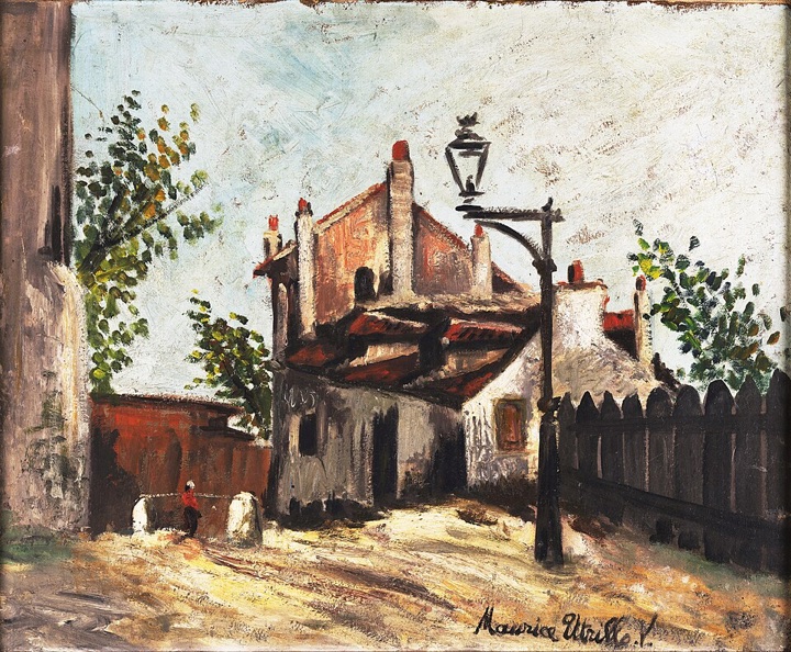 Ulice Mont-Cenis, Maurice Utrillo