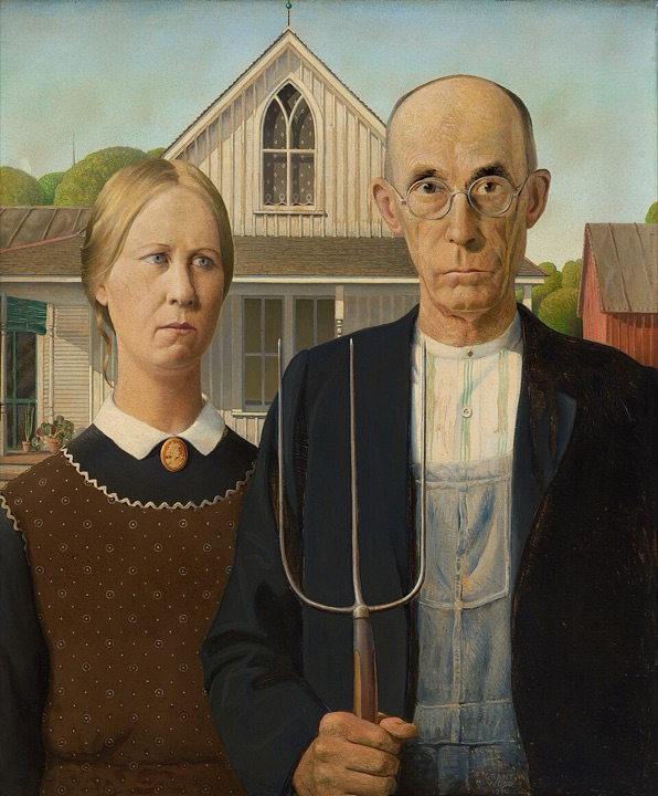 Americká gotika, Grant Wood