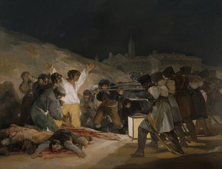 3. květen 1808 v Madridu, Francisco Goya