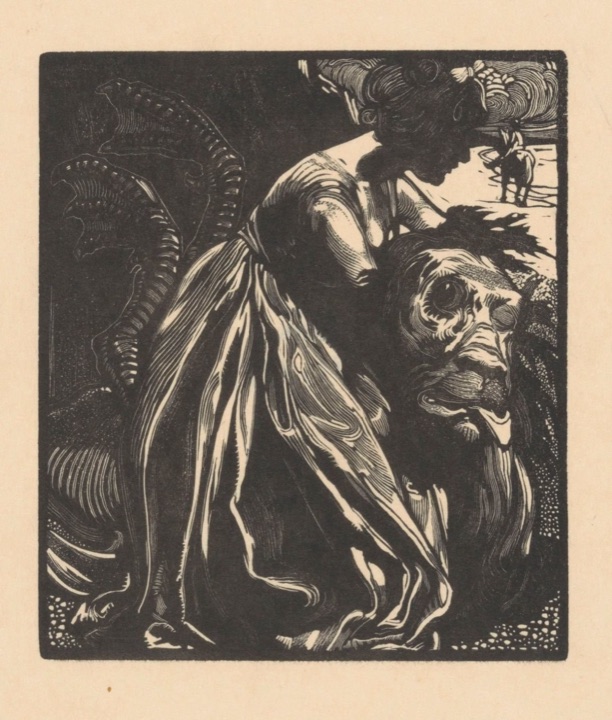 Vrouw met monster, Johannes Josephus Aarts