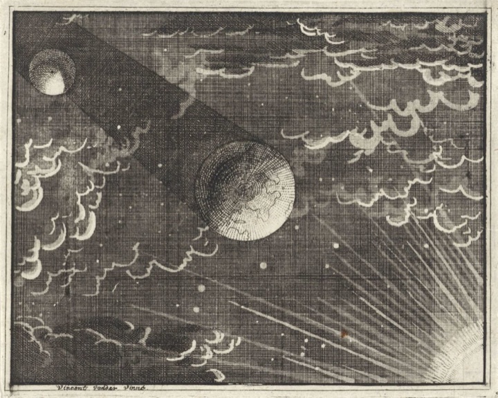 Zon, aarde en maan, Vincent Laurensz van der Vinne II