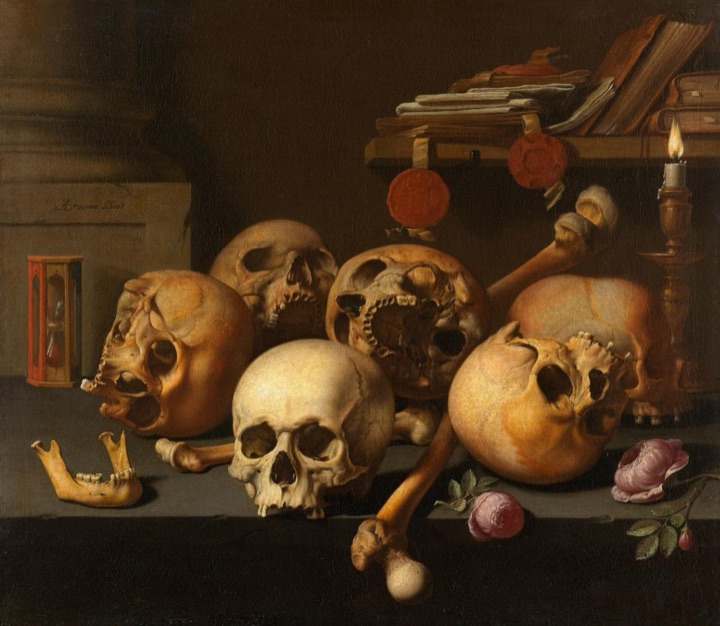 Zátiší vanitas, Aelbert Jansz van der Schoor