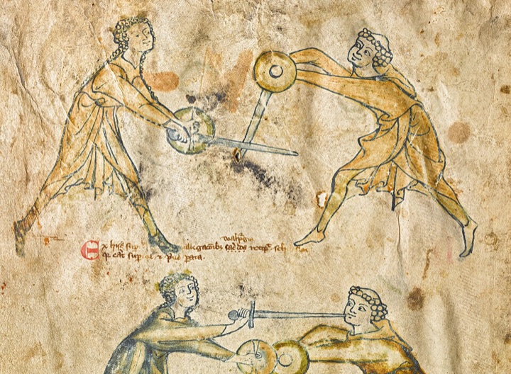 List z Tower Fechtbuchu (MS I.33), neznámý autor rukopisu MS I.33