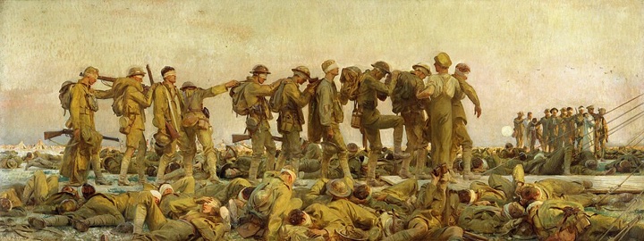 Zplynovaní, John Singer Sargent