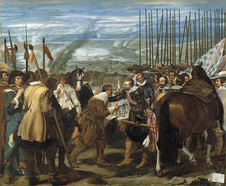 Předání Bredy (Kopí), Diego Velázquez