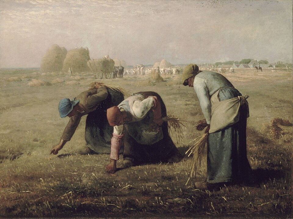 Sběračky klasů, Jean-François Millet