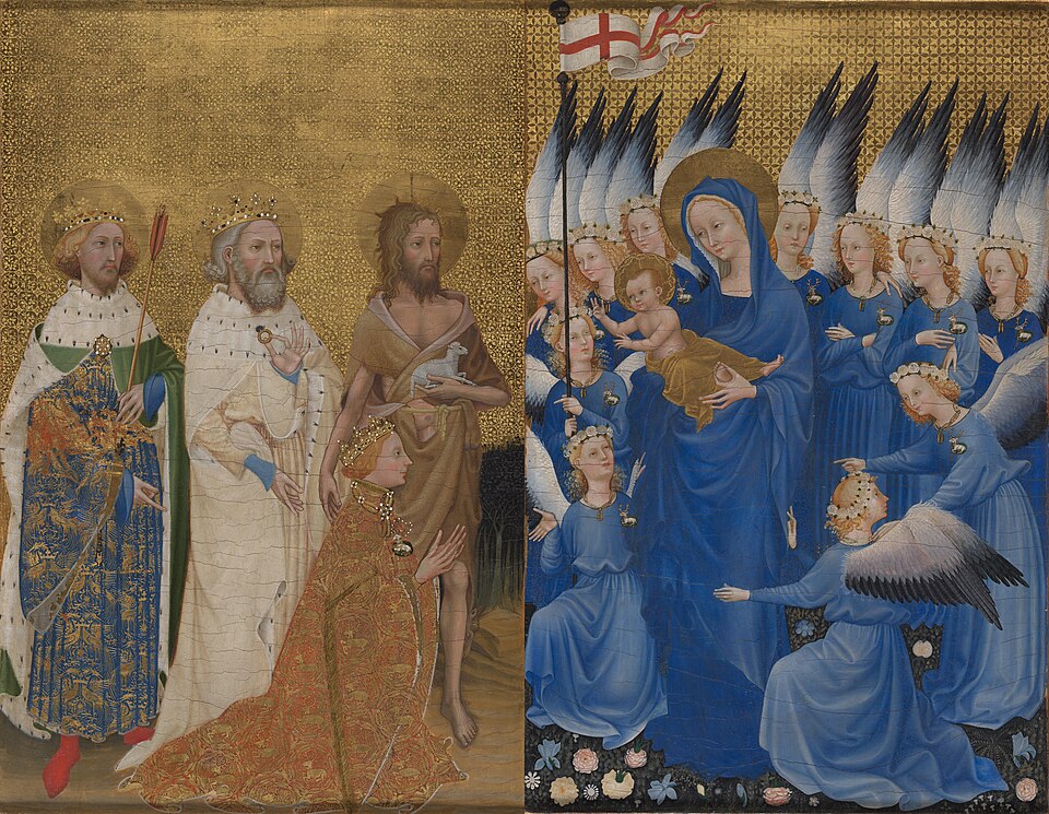 Wiltonský diptych, neznámý autor
